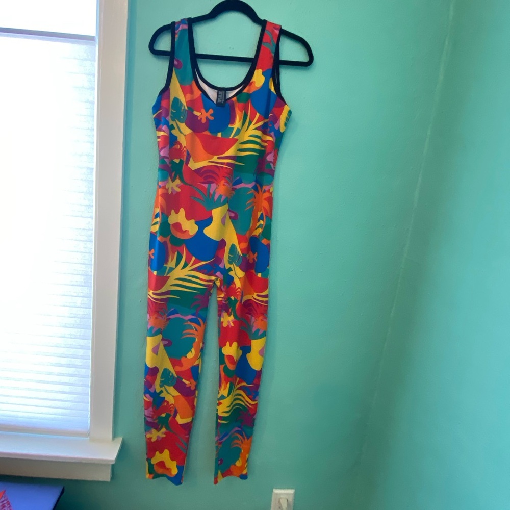 Nooworks Multicolor Tropical Print  One-Piece